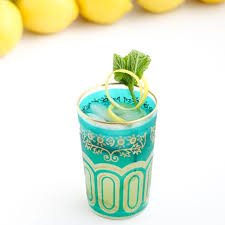 Get The Recipe For This Moroccan Inspired Moscow Mule Using Mint And Lemon For A Moscow Mule Drink Recipes Moscow Mule Drink Mule Cocktail