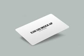 Blank Business Or Name Card Mockup Template Mockup Template Name Cards Templates