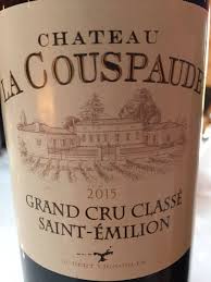 Wines from château la couspaude. Chateau La Couspaude 2015 Saint Emilion Grand Cru Classe Vertdevin