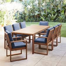 Find Mimosa 9 Piece Timber Avani Setting At Bunnings Warehouse Visit Your Local Store For The Widest R Outdoor Living Outdoor Furniture Outdoor Furniture Sets