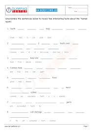 Class 4 Science Human Body Worksheet 30 Science Worksheets Human Body Worksheets Third Grade Science Worksheets