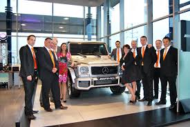 Inauguration De Mercedes Benz Saint Fons