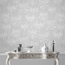 Aura Grey Hallway Wallpaper Wallpaper Living Room Grey Wallpaper