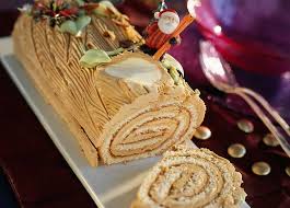 Buches De Noel Au Praline Avec Thermomix Recette Thermomix Dessert Noel Thermomix Thermomix Recette Buche De Noel Au Thermomix