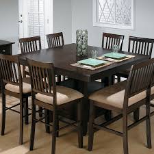 Have To Have It Jofran Bakers Cherry Counter Height Table With 1 Bench And 6 Chairs 1305 01 Dining Room Sets High Dining Table Dinning Room Tables