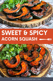 Sweet And Spicy Acorn Squash Recipe Acorn Squash Recipes Healthy Acorn Squash Recipes Squash Recipes