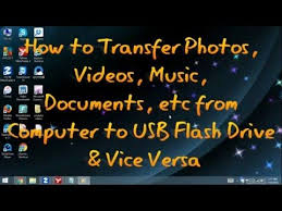 1 How To Transfer Move Copy Files From Computer To Usb Flash Drive Vice Versa Youtube Flash Drive Usb Flash Drive Driving