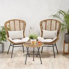 Summer Would Not Be Quite As Enjoyable Without The Help Of A Charming Chat Set To Offer You Amazing Comfort W In 2020 Lounge Chair Outdoor Beige Cushions Patio Chairs