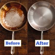 Wirecutter On Instagram To Truly Banish All Scorch Marks Even Years Of Baked On Oil With The Least Amount Of Scrubbing On Your Stainless Steel Pan We Turned
