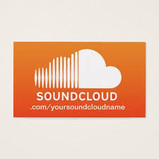 Soundcloud Music Business Card Zazzle Com Music Business Cards Soundcloud Music Soundcloud