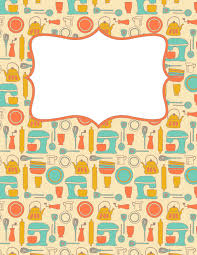 Free Printable Recipe Binder Cover Template Download The Cover In Jpg Or Pdf Format At Http B Recipe Binder Cover Recipe Book Covers Binder Covers Printable