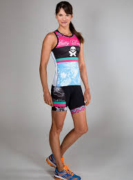 Garden Party Tri Top Triathlon Women Betty Design Triathlon