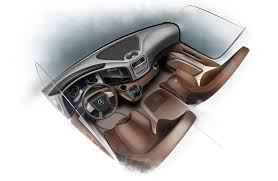 Mercedes Benz Atego Truck Interior Design Sketch Truck Interior Interior Design Sketch Truck Design
