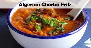 Shorba Frik Ramadan Chorba Frik Recipe From Algerian Cuisine Step By Step Recipe Algerian Cuisine Recipes Stuffed Peppers