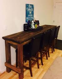 8ft Long Bar Table Chairs Bar Table High Top Table Kitchen Pub Table Sets