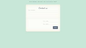 10 Css Contact Forms Contact Form Css Form