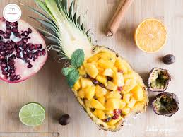 Salade De Fruits Exotiques Ananas Mangue Grenade Sab N Pepper Recette Salade De Fruits Exotiques Salade De Fruits Fruits Exotiques