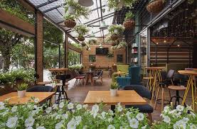 Interested In Entering The Cafe Service And Also Building It Below Are Some Outside Cafe Layouts On The Planet Coffee Shop Design Garden Coffee Outdoor Cafe