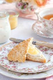 These Traditional Scones With Lemon Curd And Clotted Cream Are A Wonderful Teatime Treat Afternoon Tea Recipes Tea Recipes Tea Cakes