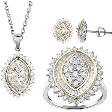 Bague Luxe 1 Carat Boucles D Oreilles Pendentif Chaine Bijoux M6 Boutique Iziva Com Bague Bijoux Boucles