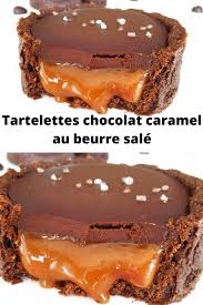 Tartelettes Chocolat Caramel Au Beurre Sale Page 2 Mes Recettes Tartelette Chocolat Caramel Mini Tarte Tarte Chocolat Caramel