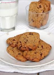 Biscuits A La Farine De Chataigne Et Pepites De Chocolat Farine De Chataigne Biscuits Dietetiques Recette Farine De Chataigne