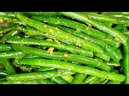 Roasted Garlic Green Beans Youtube Green Beans Garlic Green Bean Recipes Green Bean Recipes