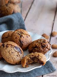 Cookie Aux Amandes Et Chocolat Mes Recettes Healthy Recette En 2020 Cookies Et Biscuits Chocolat Sans Gluten Alimentation