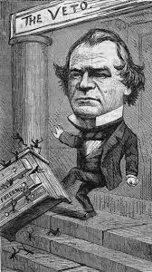 Andrew johnson vintage and historic cartoons. President Andrew Johnson Received Rude Reception In 1866 Local News Pantagraph Com