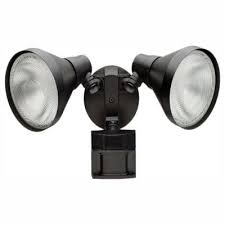 Defiant 180 Degree Black Motion Sensing Outdoor Security Light Df 5416 Bk A The Home Depot In 2020 Outdoor Security Lighting Security Lights Sensor Lights Outdoor