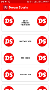 D Sports Teams Prediction Small League For Android Apk Download