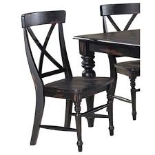 Generic Imagio Home Roanoke X Back Dining Side Chairs Set Of 2 Rubbed Black Walmart Com Side Chairs Dining Cross Back Dining Chairs Black Dining Side Chair