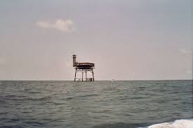 Frying Pan Shoals Tower Tower Shoals Weather Instruments