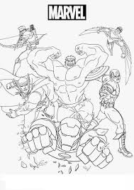 Heroes Of Marvel Coloring Pages Superhero Coloring Pages Hulk Coloring Pages Avengers Coloring