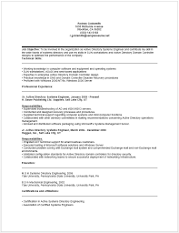 Active Directory Systems Engineer Resume Engineering Resume Basic Resume Manager Resume