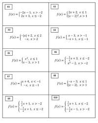 Domain And Range Match Up Activity Teaching Algebra College Algebra Learning Mathematics