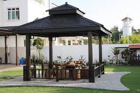 60 Desain Gazebo Minimalis Bambu Dan Kayu Gazebo Garden Gazebo Wooden Gazebo
