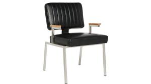Krall Leather Dining Chair With Arms Reviews Cb2 In 2020 Leather Dining Chairs Dining Chairs Furniture Dining Chairs