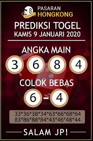 Prediksi Hongkong Kamis 9 Januari 2020 Online Lottery National Lottery Results Lottery Games