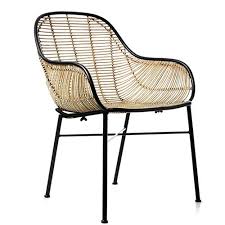 Cebu Rattan Bucket Chair Natural Black Furniture Chairs Adairs Online Chair Black Rattan Chair Bucket Chairs