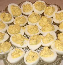 Southern Deviled Eggs Are Creamy With Just A Touch Of Sweetness From Pickle Relish Very Simp Southern Deviled Eggs Sweet Deviled Eggs Recipe Deviled Eggs Easy