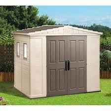 Keter Apex Resin Storage Shed Walmart Com Plastic Sheds Outdoor Garden Storage Garden Storage Shed