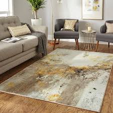Gold And Gray Vein Area Rug 8x10 Cream And Gold Living Room Gold Living Room Area Rugs