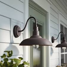 Brummett Outdoor Barn Light Reviews Allmodern Exterior Barn Lights Outdoor Barn Lighting Barn Lighting