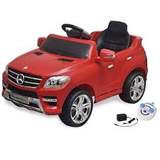 Vidaxl Voiture Enfant Electrique Avec Telecommande Rouge Vehicule Jouet Maison Mercedes Benz Ml350 Voiture Electrique Enfant Voiture Enfant