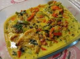 Poulet Au Lait De Coco Et Aux Poivrons Poulet Lait De Coco Recette De Plat Recette Escalope De Poulet