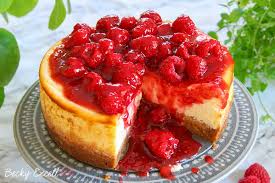 Leftover cupcakes can be stored in an airtight container on the kitchen. Gluten Free Baked New York Cheesecake Recipe With Raspberry Topping
