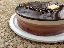 Entremet Trois Chocolats Mousse Chocolat Noir Mousse Chocolat Au Lait Mousse Chocolat Entremet 3 Chocolat Recette Entremet Chocolat Mousse Chocolat Au Lait