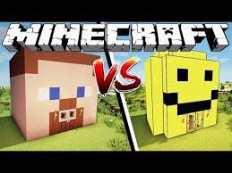 Minecraft House Vs Roblox House Minecraft Minecraft Houses Minecraft Roblox