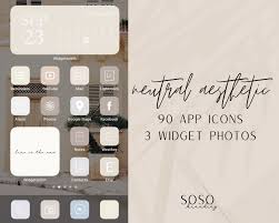 Beige Cream Sand Tone Neutral Aesthetic 90 Iphone Ios 14 App Icons Ios14 Widget Photos Widgetsmith Shortcuts Home Screen App Icons Homescreen App Icon Homescreen Iphone